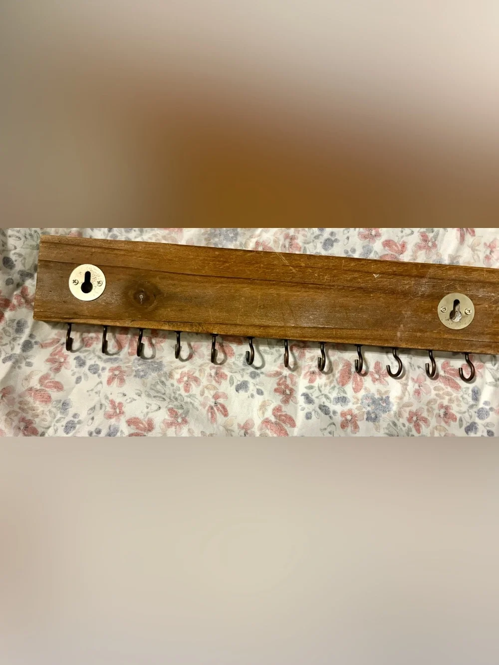 199- Rustic wood/metal jewelry organizers for the wall
